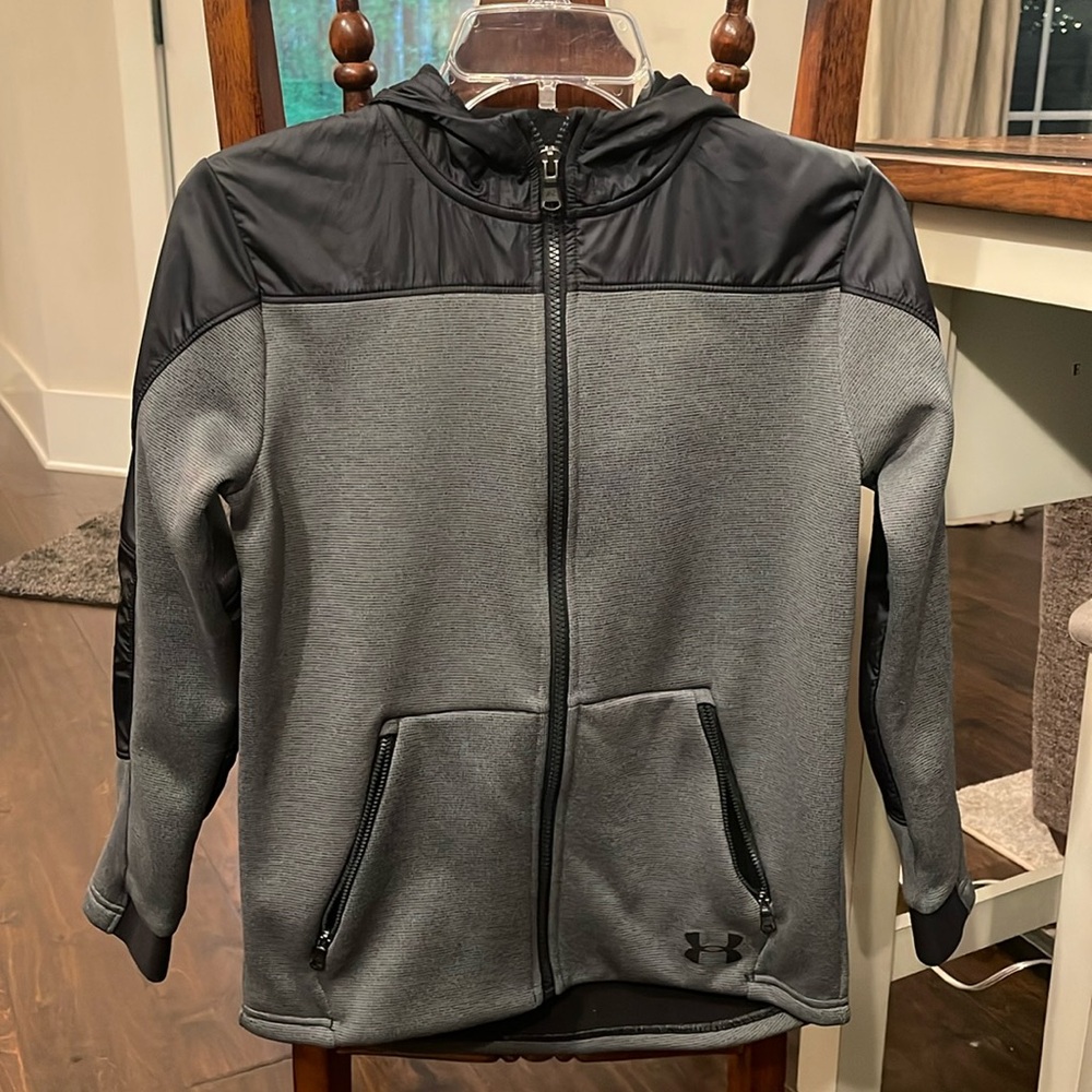 Boys Under Armor ColdGear Loose Fit Jacket, Size Youth Med
